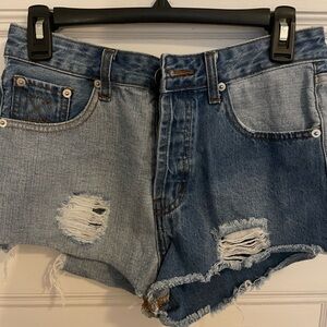 Denim shorts from superdown, like new condition!